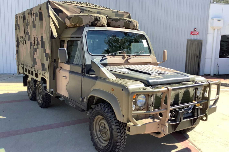 Pickles Ex Military Land Rover Defender Unimog Auction Jpg