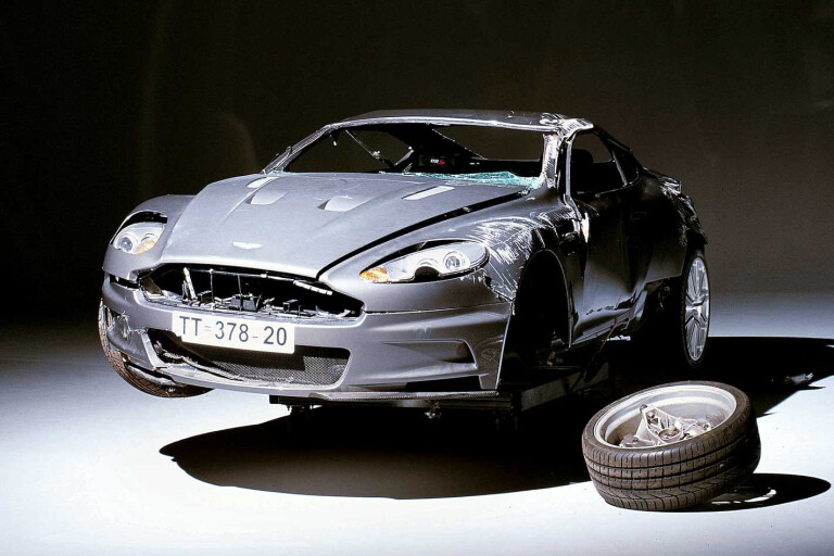 Aston Martin DBS James Bond Casino Royale stunt