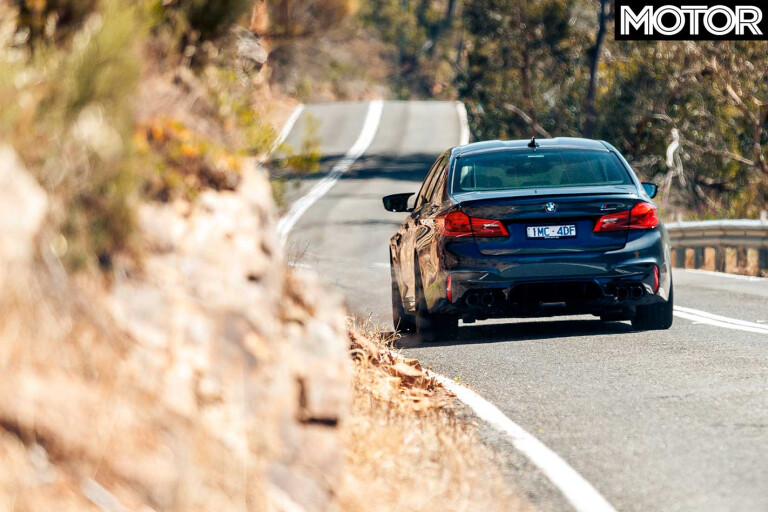 BMW M 5 Competition Road Test Rear Jpg