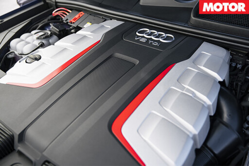 2017 Audi SQ7 TDI engine