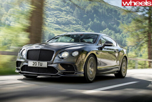 2017-bentley -supersports -front -action