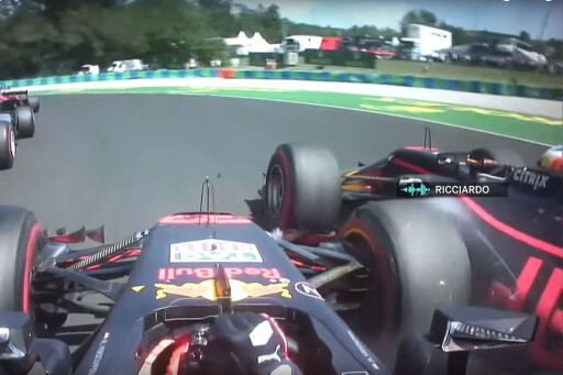 Verstappen versus Ricciardo