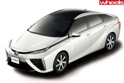 Toyota -Mirai -hydrogen -car -front -side