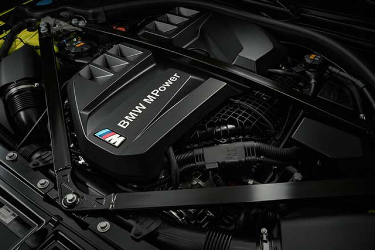 The S58 engine in the new BMW M3 and M4 produces up to 375kW and 650Nm.