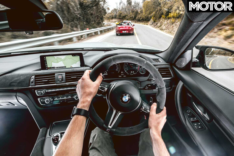 2018 BMW M 3 CS In The Driver Seat Jpg