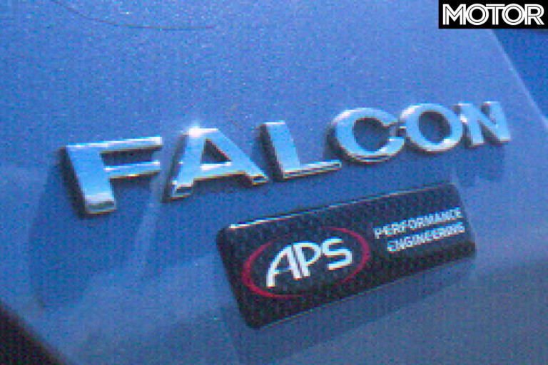 2004 APS Falcon Phase III XR 6 T Badge Jpg