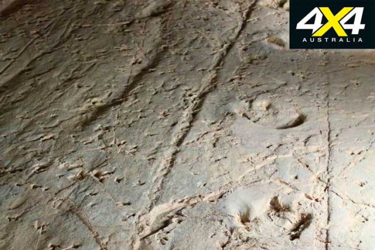 Winton Shire Lark Quarry Dinosaur Footprints Jpg