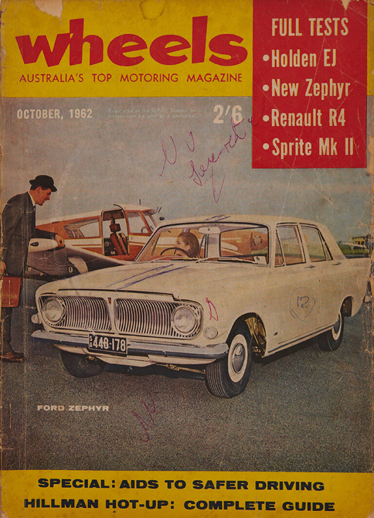 Wheels -October -1962-cover