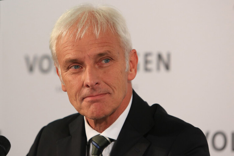 New Volkswagen CEO Matthias Muller