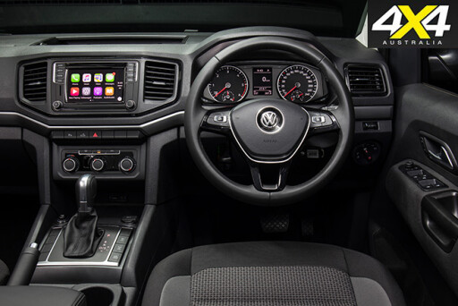Volkswagen Amarok four-cylinder interior