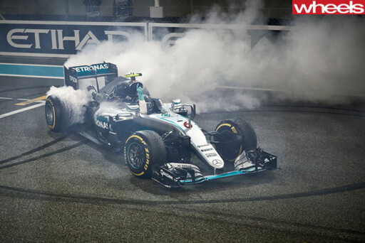 Mercedes -drifting -Formula -One