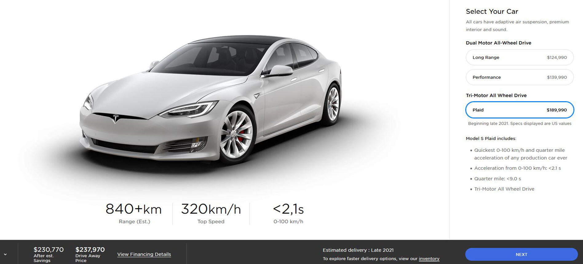 Dwang verontschuldiging zaterdag Tesla Model S replacement still more than five years away
