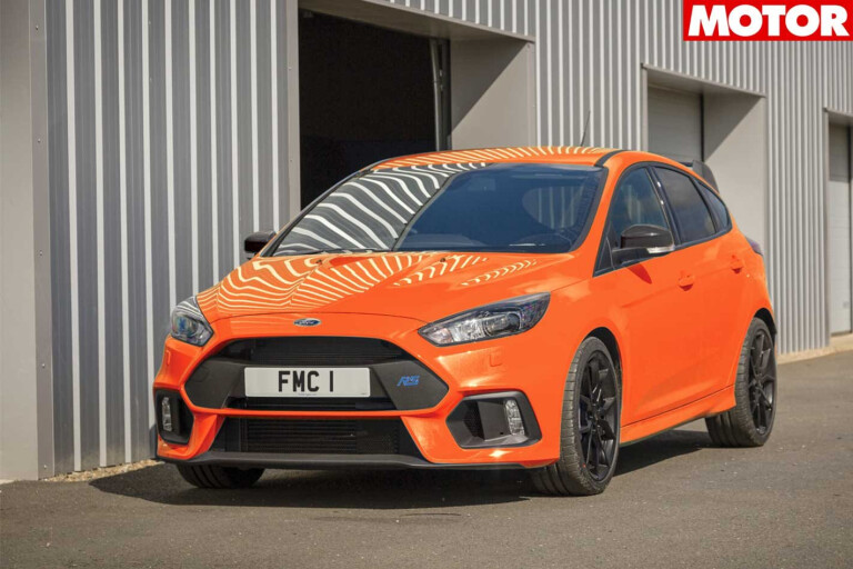 2018 ford focus RS Heritage Edition marks end