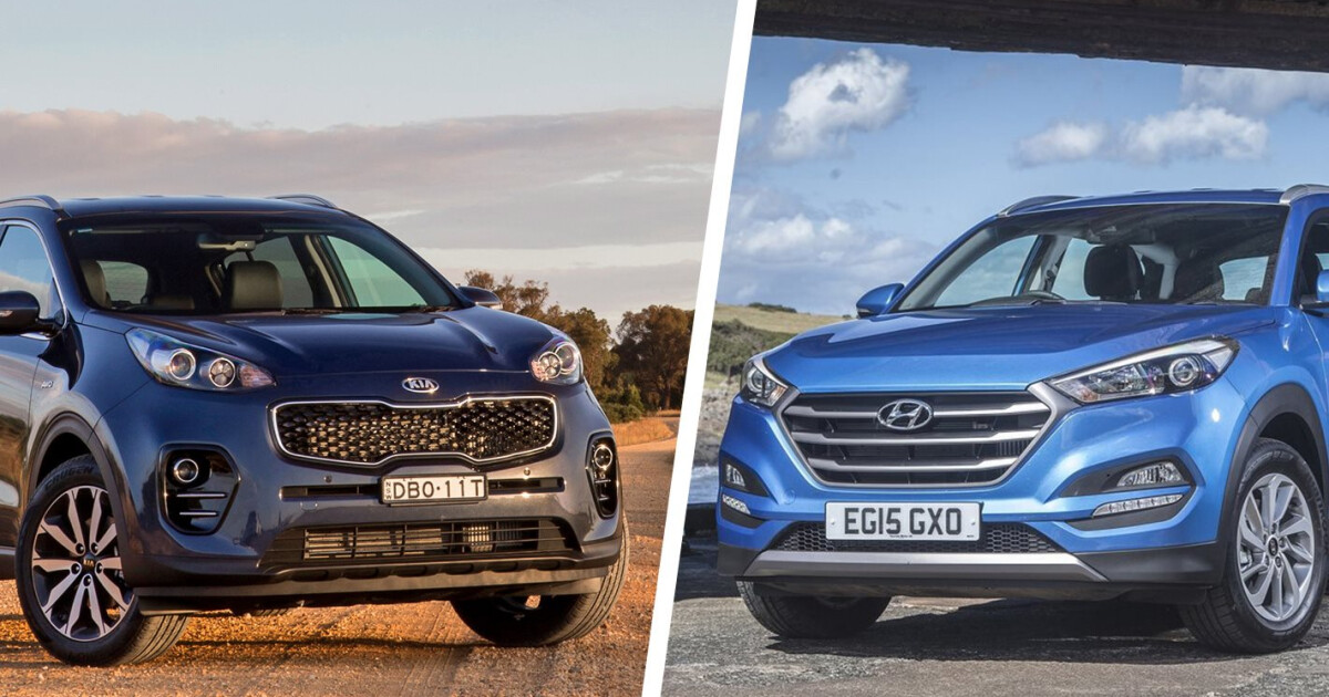 Kia Sportage vs Hyundai Tucson comparison review