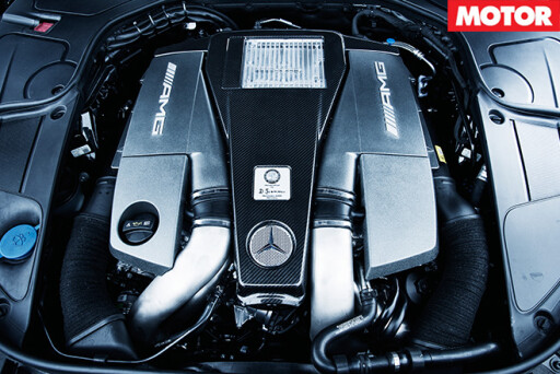 Mercedes-benz s63 engine
