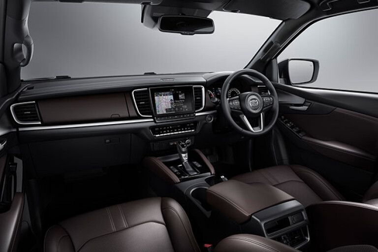 2021 Mazda BT-50 interior