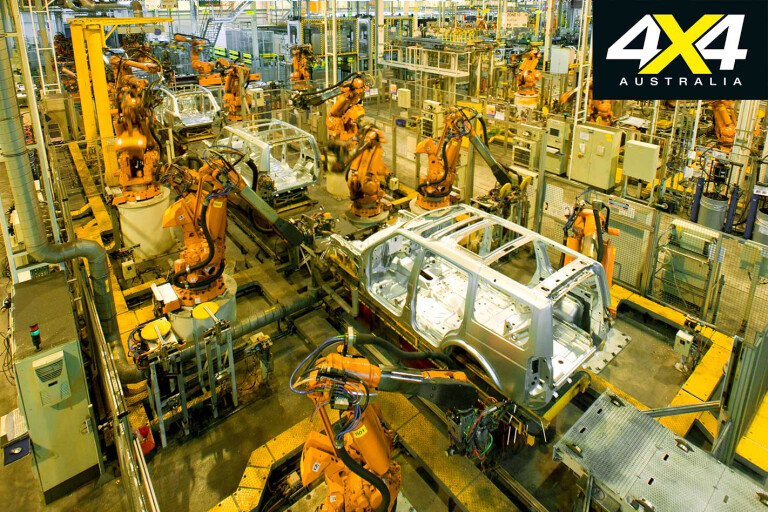 Land Rover Solihull Factory Assembly Line Jpg