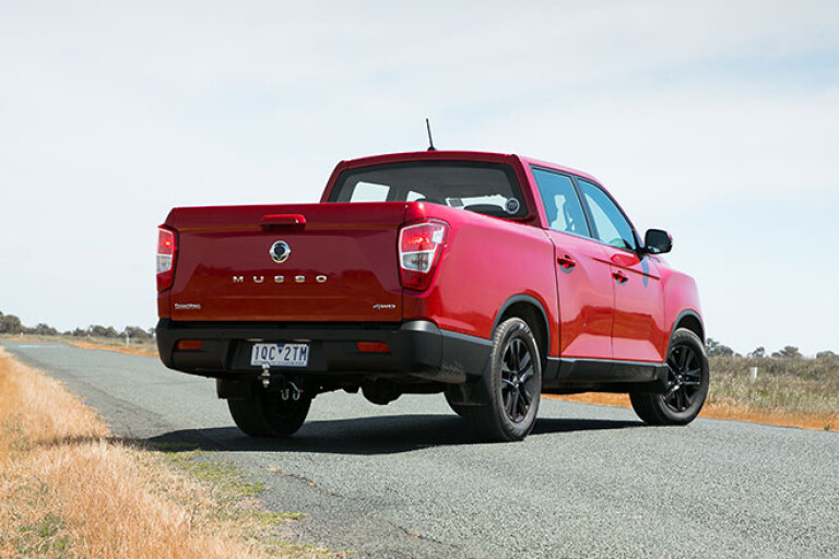 SsangYong Musso XLV Ultimate rear static