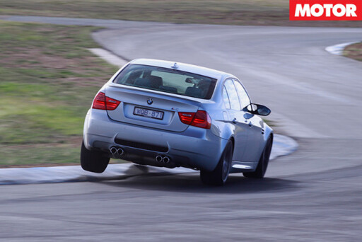 BMW M3 rear driving