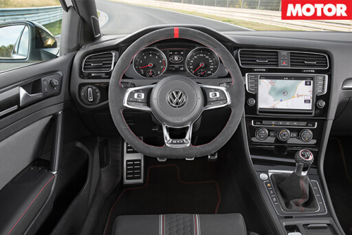 Volkswagen Golf GTI Clubsport interior