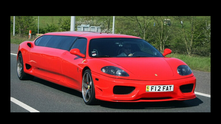 The $495,000 Ferrari Limousine
