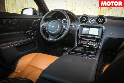 Jaguar XJR interior