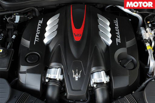 Maserati quattroporte GTS engine