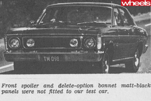 Ford -Falcon -351-GT-driving