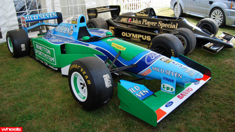 Michael, Schumacher, Benetton, Formula 1, car, rare, auction, Europe, sold, expensive