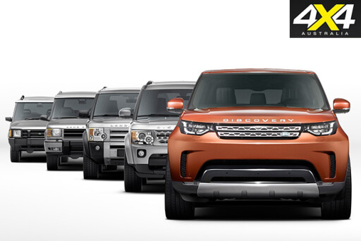 Land rover discovery evolvement