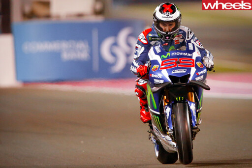 Moto GP-Qatar -Lorenzo -winner