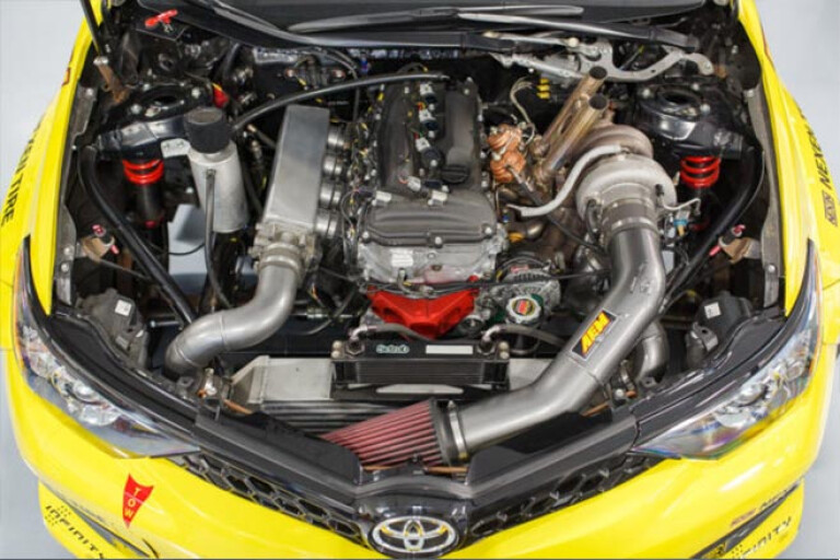 Formula Drift Toyota Corolla engine