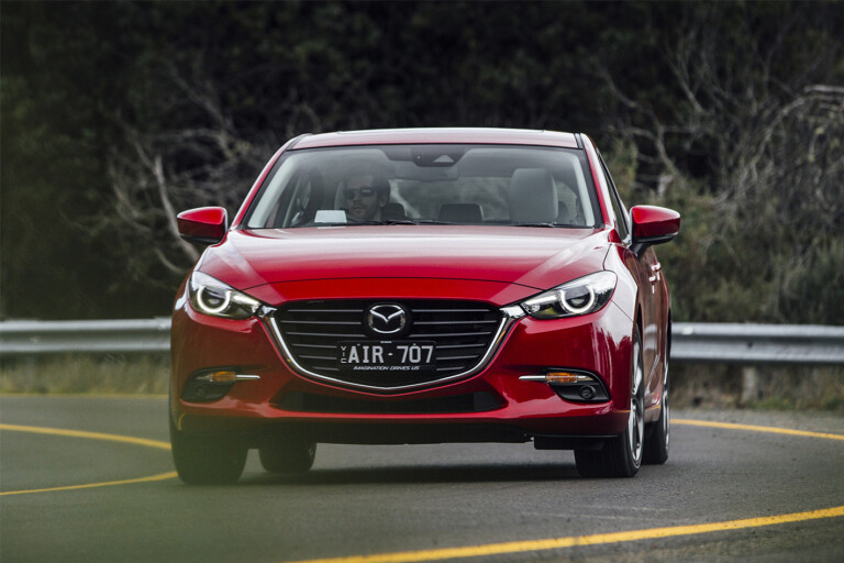 2016 Mazda 3 Astina Front Action Jpg