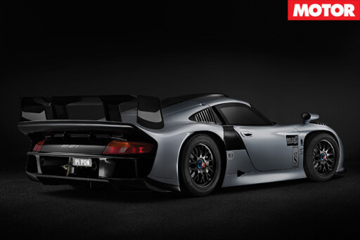 Porsche GT1 Evo road racer for sale rear