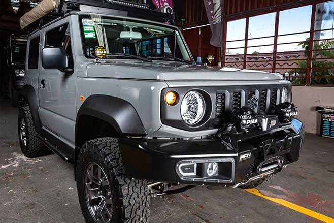 ironman bull bar jimny