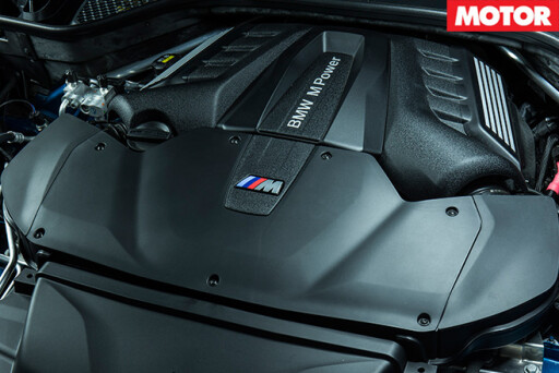 BMW X5M engine