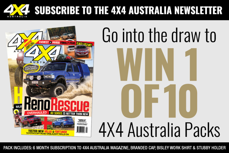 WIN 1 of 10 4X4 Australia Packs!