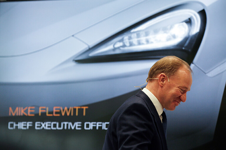 Mike Flewitt McLaren CEO