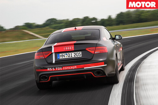 Audi RS5 TDI Concept rear