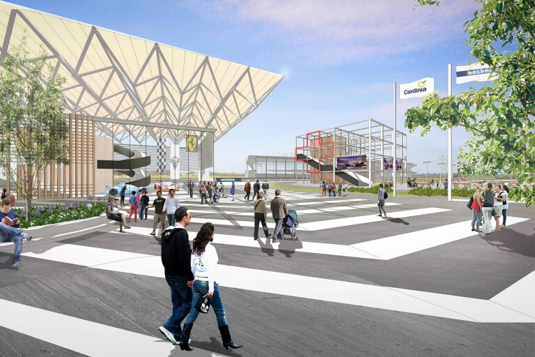 Cardinia Motor Recreation and Education Complex render