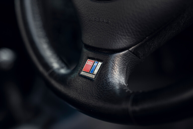 Audi RS2 avant steering wheel