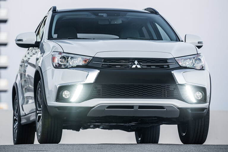 Possible 2018 Mitsubishi ASX facelift