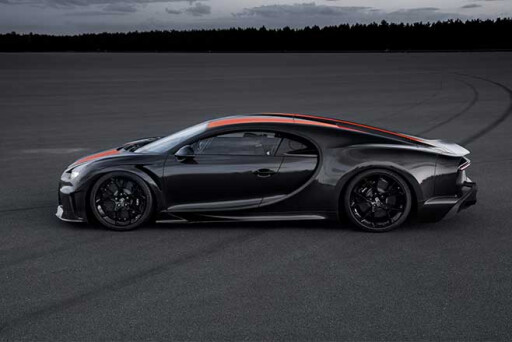 Bugatti Chiron Super Sport world record top speed of 300mph.