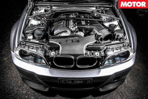 BMW M3 CSL engine