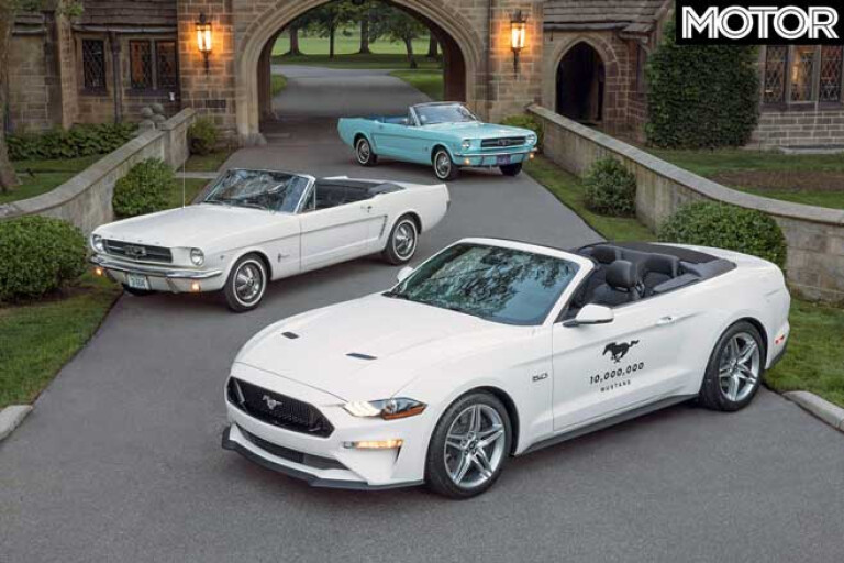 Ford Mustang History 10 Millionth Mustang Jpg