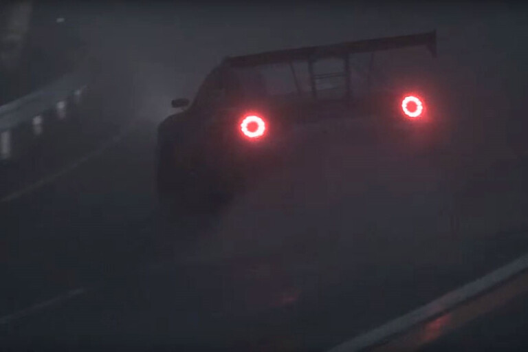 Nissan GT-R night drift attack