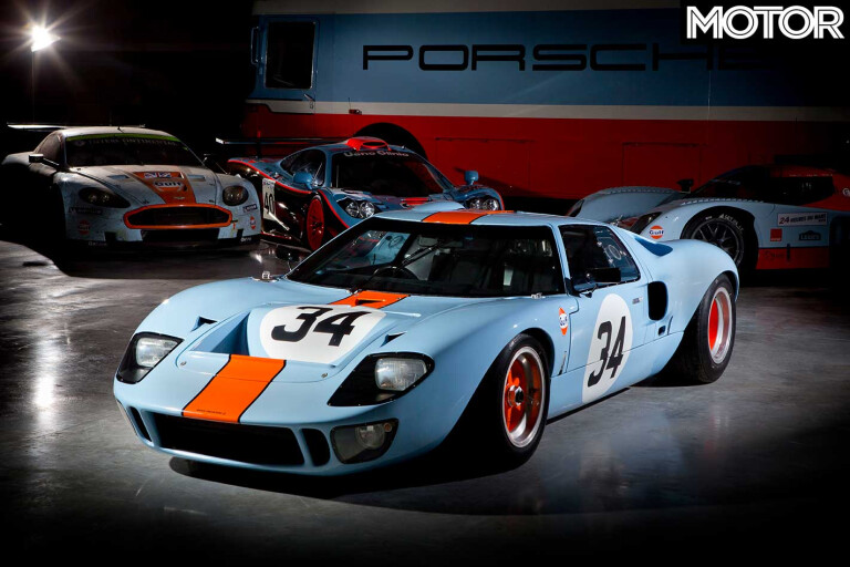 The Gulf Racing Cars Ford Gt 40 Static Jpg