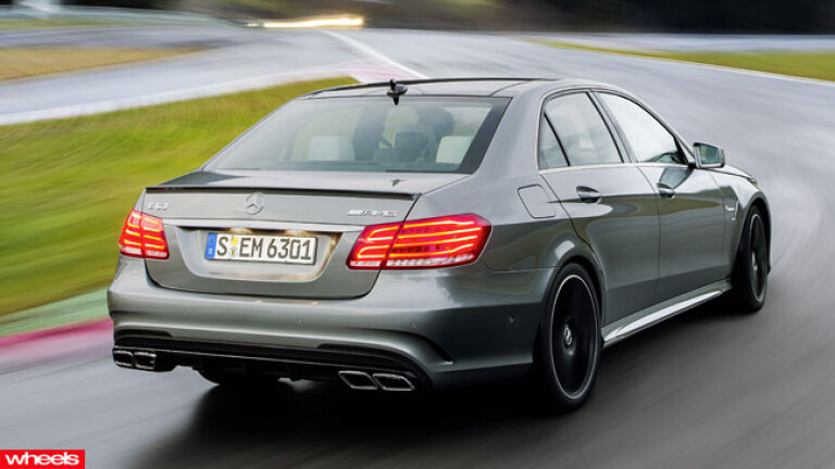Review: Mercedes-Benz E63 AMG, Limited Edition, Wheels magazine, new, interior, price, pictures, video