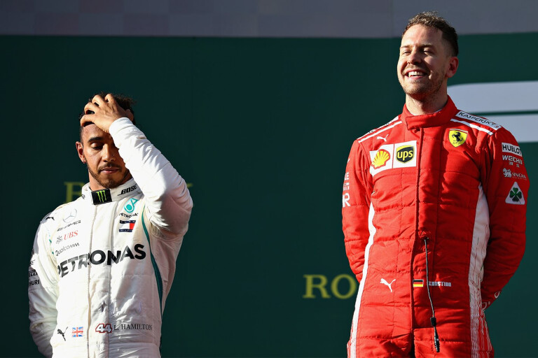 Vettel trumps ‘party mode’ Hamilton at Australian Grand Prix