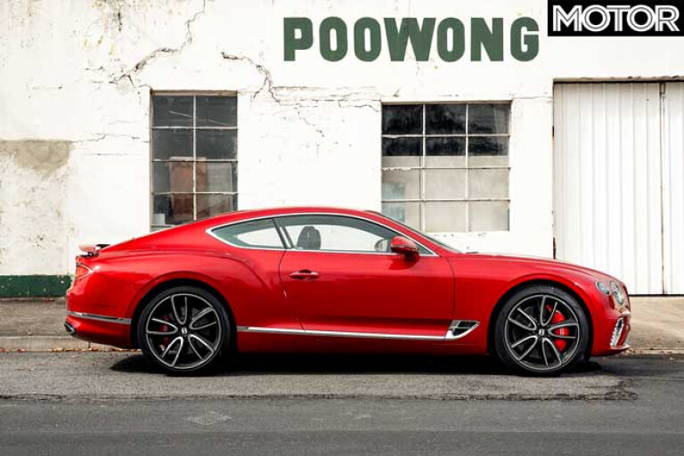 2019 Bentley Continental GT in red